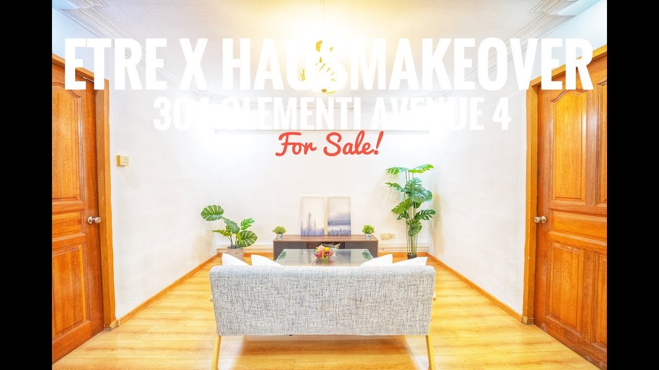 (SOLD!) ETRE X Hausmakeover @ 304 Clementi Avenue 4! 3 Room HDB