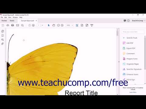 Acrobat Pro DC Tutorial Methods of Collaborating - Adobe Acrobat Pro DC Training Tutorial Course