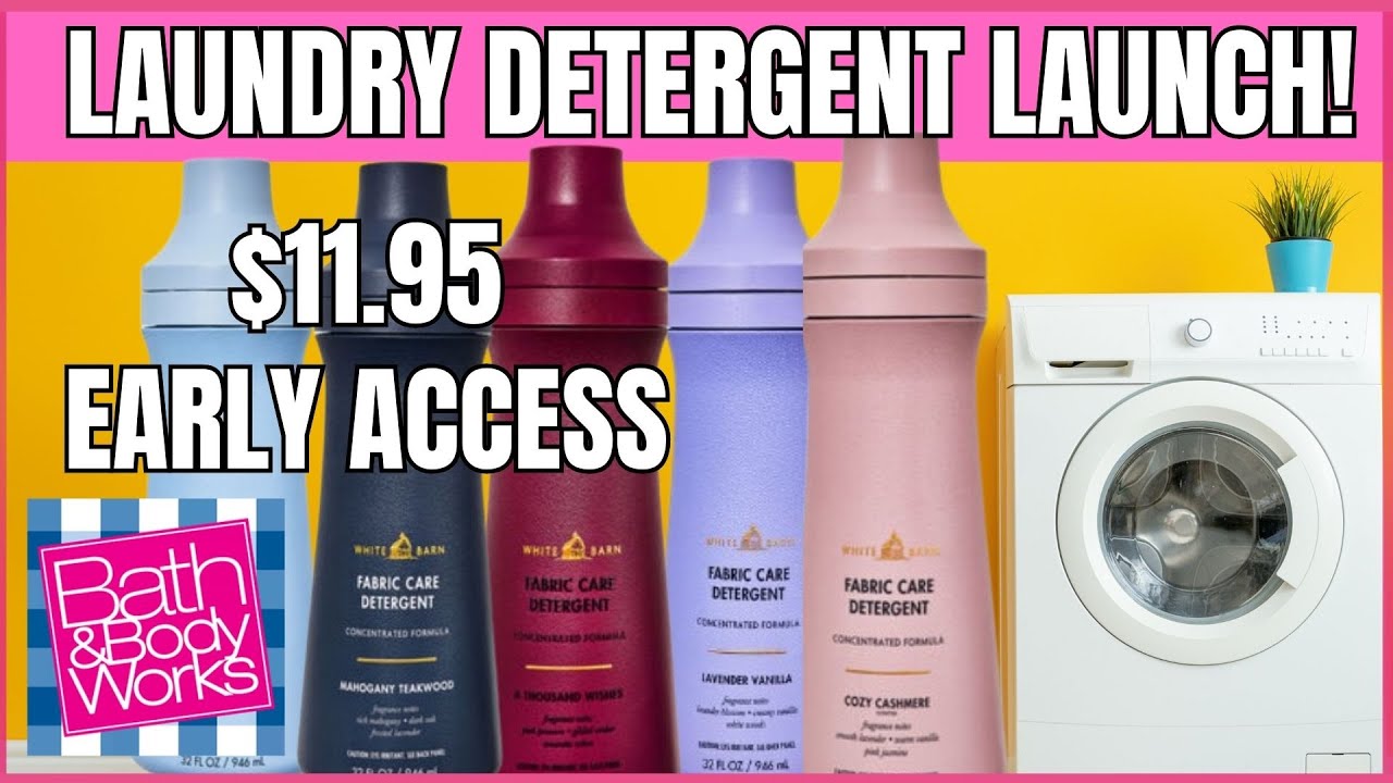 I TRIED THE NEW LAUNDRY DETERGENT| Is It Worth Buying?| Bath & Body ...