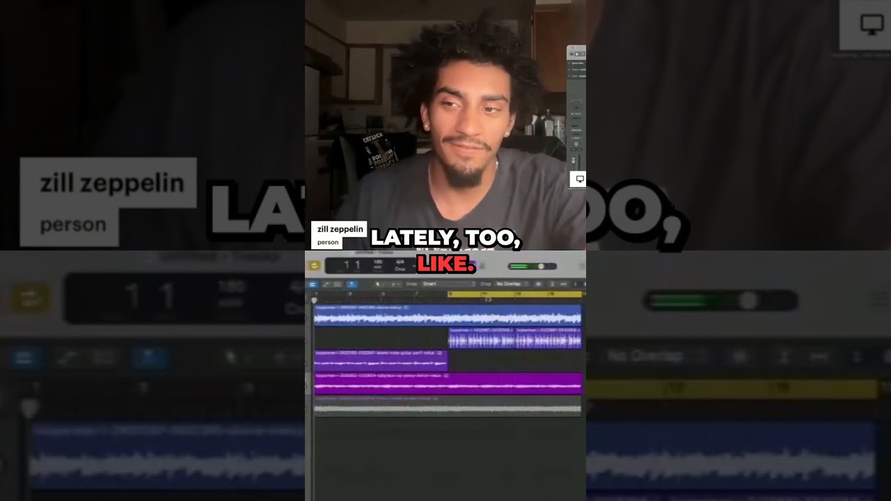 The creative process of songwriting in real-time