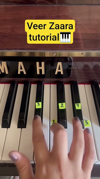 🎼 Veer Zaara 🎼#shortvideo #shorts #piano #pianotutorial #pianomusic #pianolessons #tutorial #music