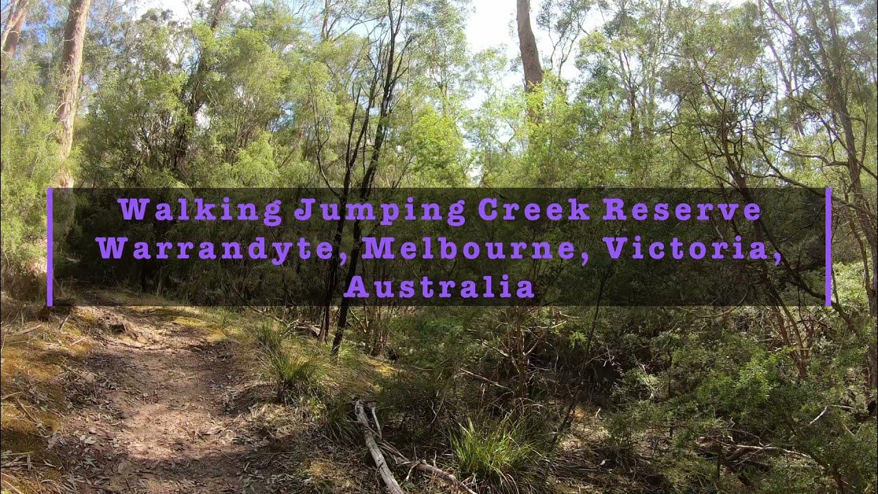Walking Jumping Creek Reserve Warrandyte, Melbourne, Victoria