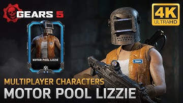 Gears 5 - Multiplayer Characters: Motor Pool Lizzie