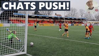 More Great Build-Up Play From The Chats Ending In A Great Save From Darcys Shot