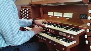 Rudy Lucente playing our useed Allen R-270 organ