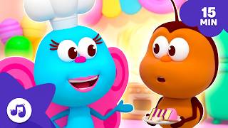 let s have picnic healthy food fruits fun kids boogie bugs