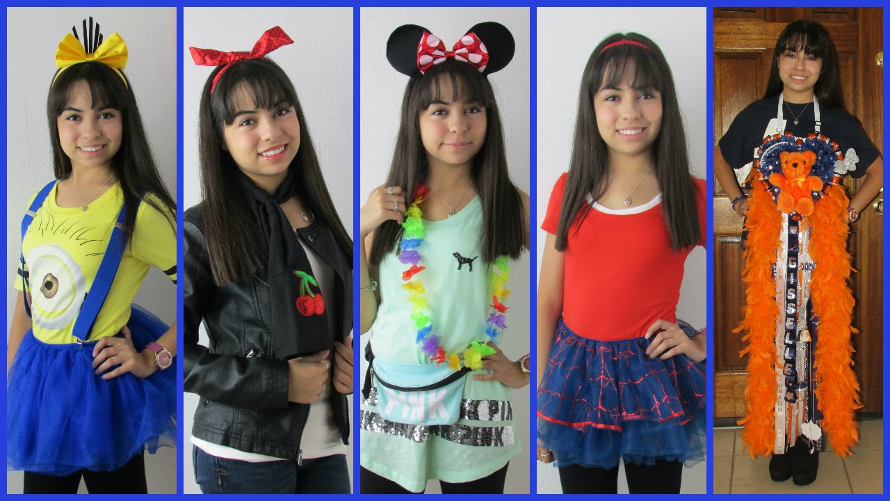 Spirit Week 2015 Outfits! ❤️