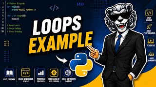 Python Loops Examples for Beginners 🔥