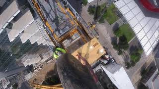 Team Crocker Expertly Taking Down a Morrow Tower Crane