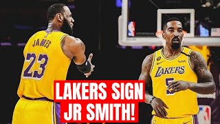 Jr smith is joining lebron james with the lakers. this should be fun.
follow sports wars on twitter: https://twitter.com/sportswarsnet
#jrsmith #lebron #lakers