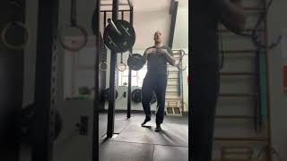 5 second bottom pause front squat