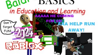 Playing Baldi Basic Funny Moments With Cookie Part 3!