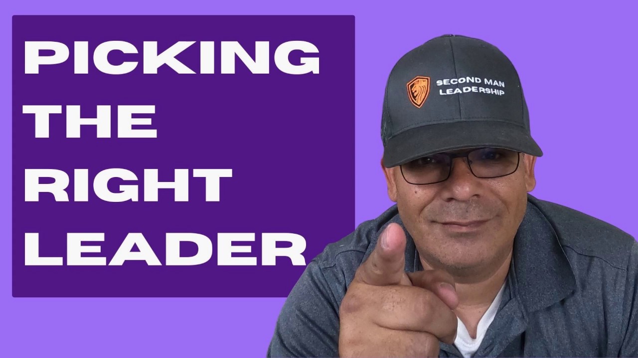 HOW TO CHOOSE A LEADER AND WHY YOU NEED ONE