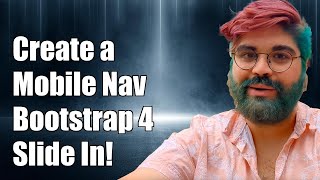 How to Create a Bootstrap 4 Mobile Navbar That Slides In from the Left screenshot 5
