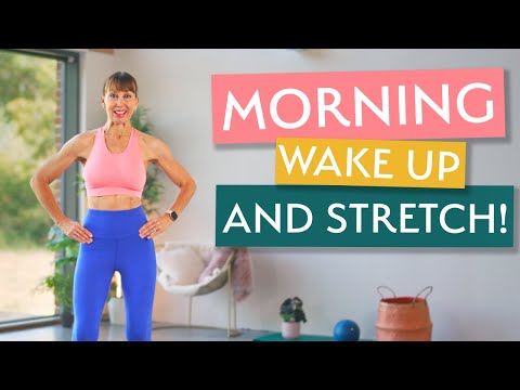 10 Minute Morning Wake Up and Stretch | At Home Pilates for Mobility, Strength and Flexibility