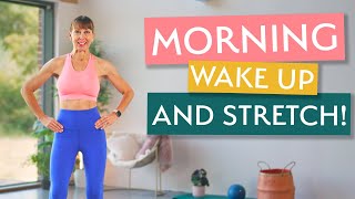 10 Minute Morning Wake Up and Stretch | At Home Pilates for Mobility, Strength and Flexibility screenshot 3
