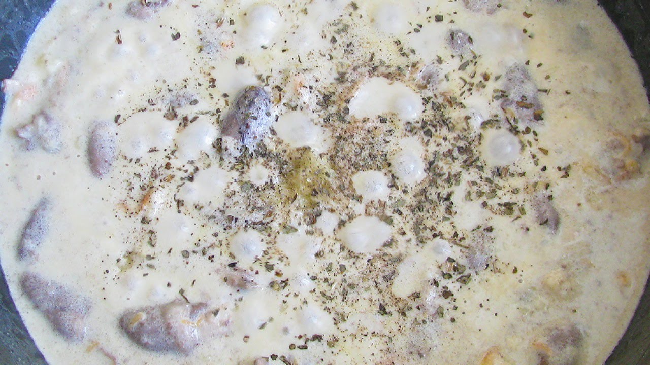 Cook Chicken Hearts in Sour Cream Sauce - DIY Food & Drinks