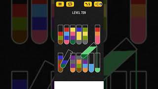【Water Sort Puzzle】 Level 729