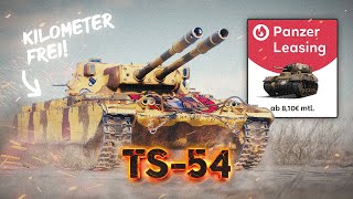 Panzer-Leasing für 8,14€ mtl. (TS-54) [World of Tanks]