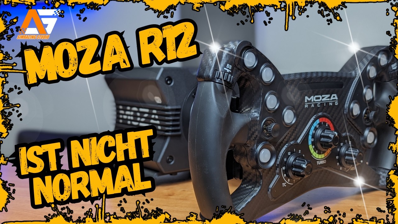 Das ist nicht normal Moza R12 Test mit KS-Lenkrad