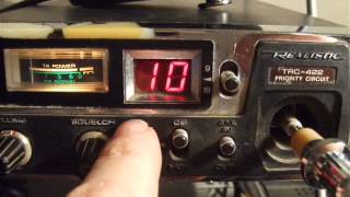 Realistic TRC-422 CB Radio Overview