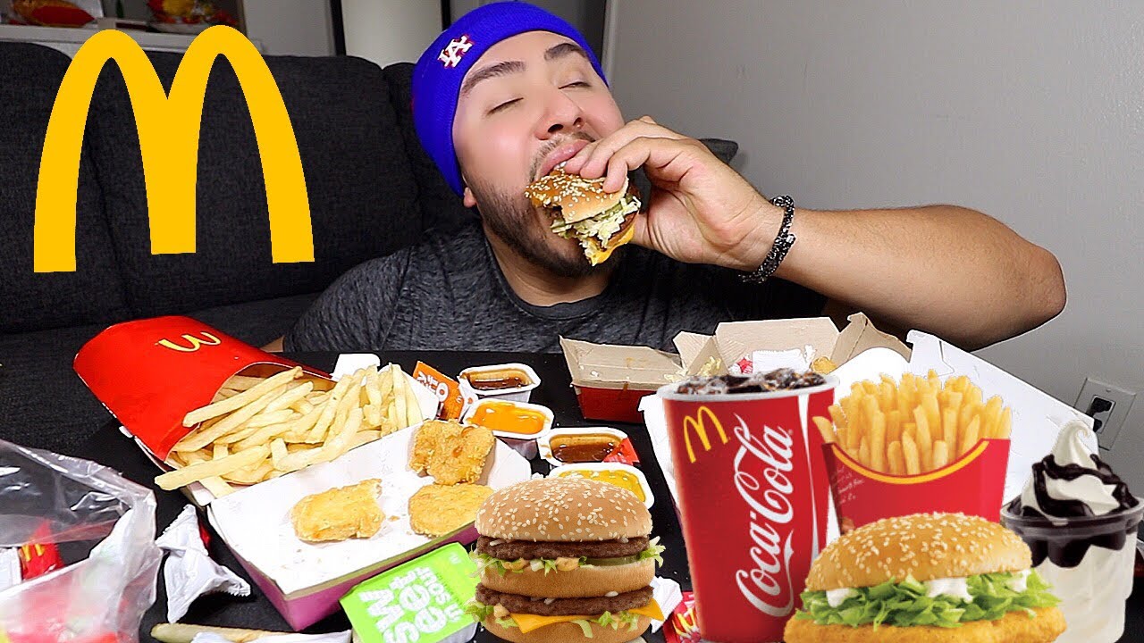Massive McDonald’s Mukbang