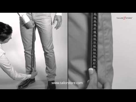 How to measure the inseam - Measurement guide - Men's body