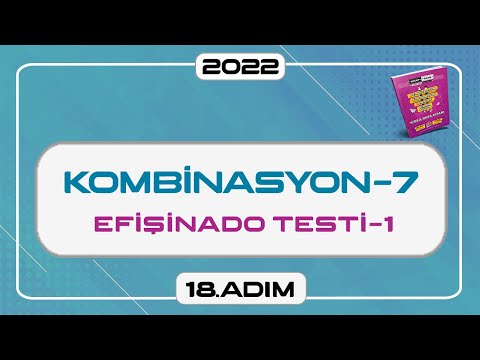 Kombinasyon-7 | Efişinado Testi-1 | 18.Adım | PKOB Kampı #merthoca #konuserisi