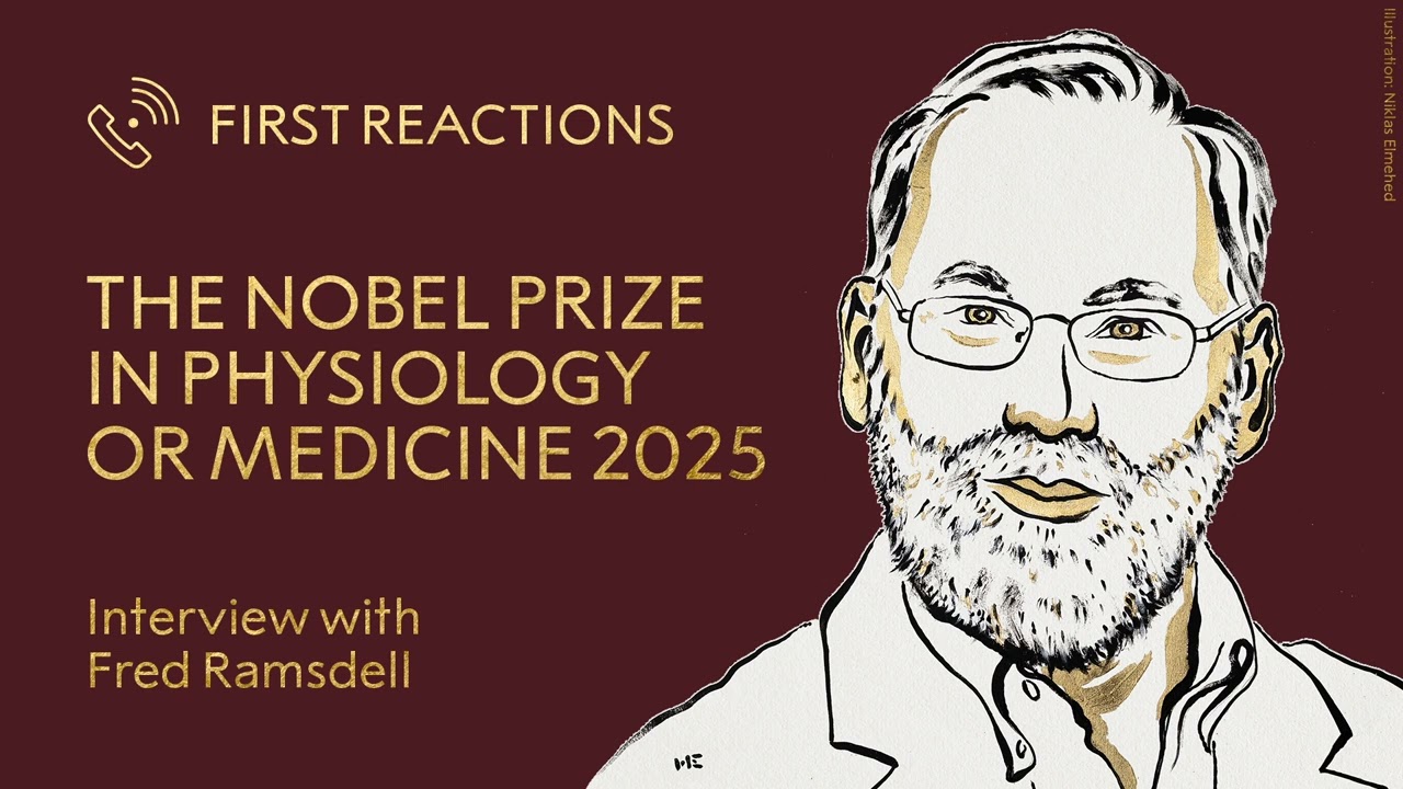 First reactions | Fred Ramsdell, Nobel Prize in Physiology or Medicine | telephone interview
