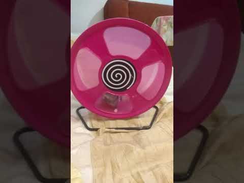 chomik dżungarski kołowrotek trixie 20cm chomik dżungarski kołowrotek trixie 20cm