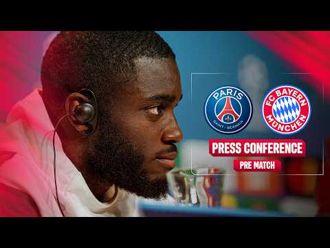LIVE 🔴 Pressetalk vor Paris St. Germain – FC Bayern mit Kompany & Upamecano | UCL-Halbfinale — football video
