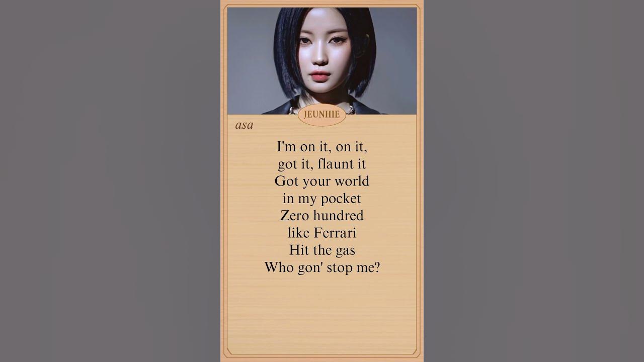 BABYMONSTER CLICK CLACK LYRICS || Rami & Asa rap part #asa #rami #babymonster #kpop #clickclack