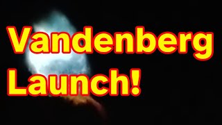 SpaceX Vandenberg Launch