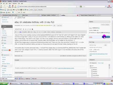 WP how to edit the author of a post