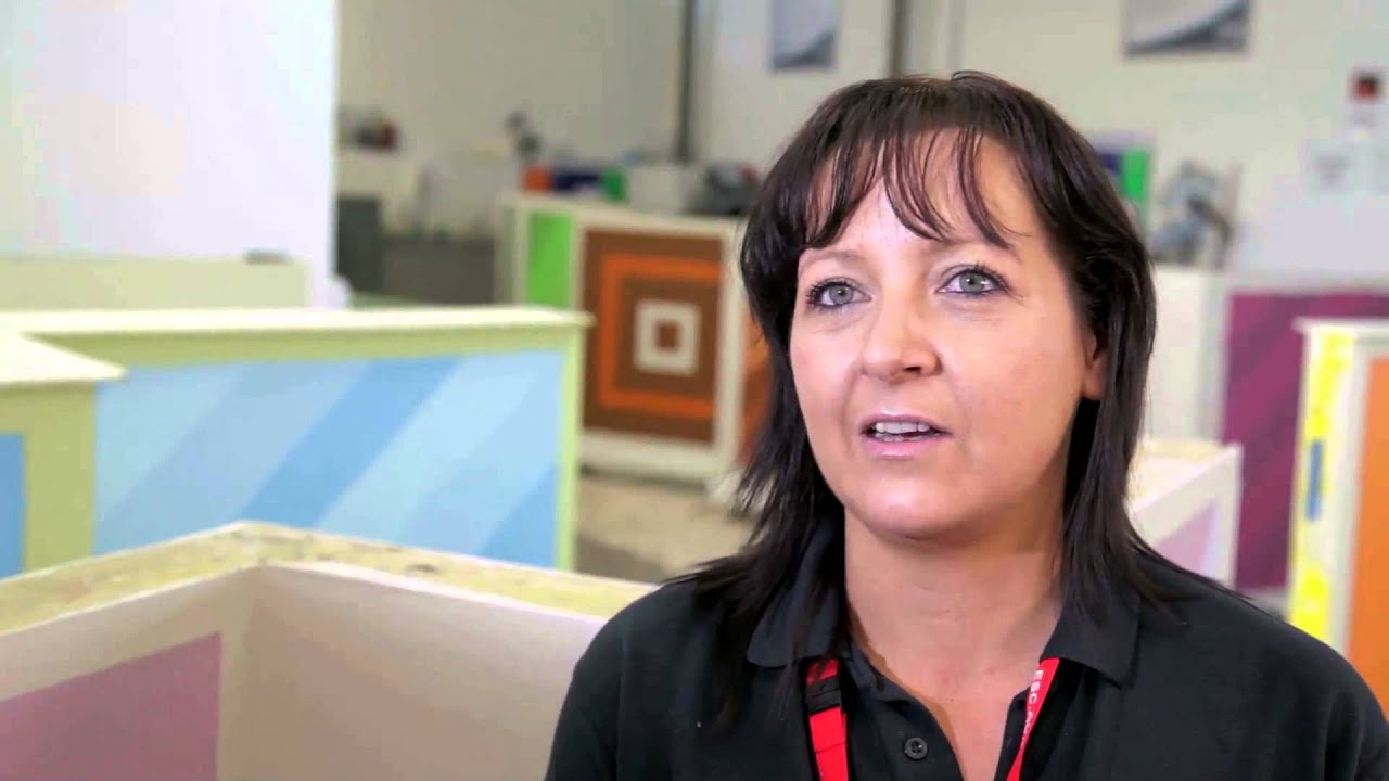 East Surrey College - Painting & Decorating students