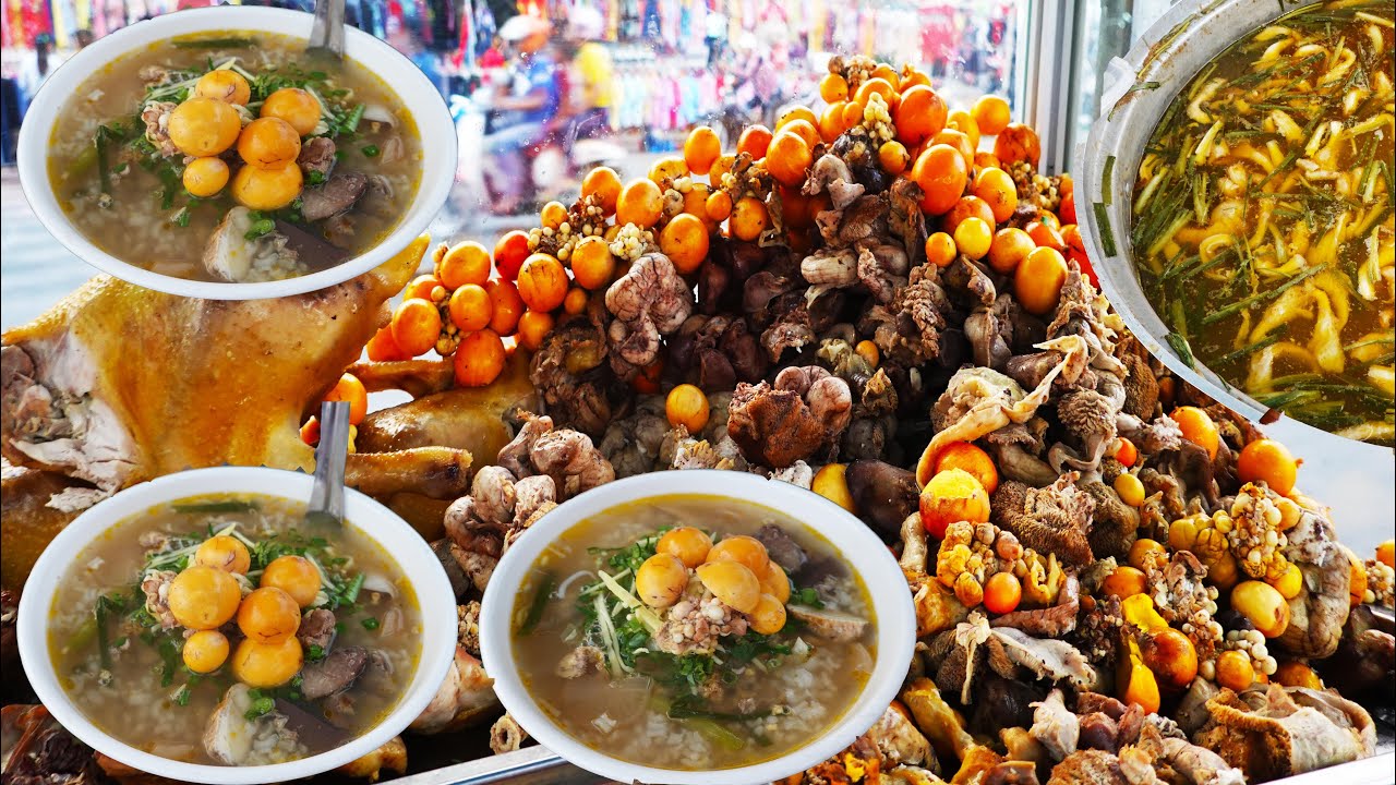 Evening Street Food, Eating Street Foods @ Ta Khmao Riverside Park, Cambodian Street Food