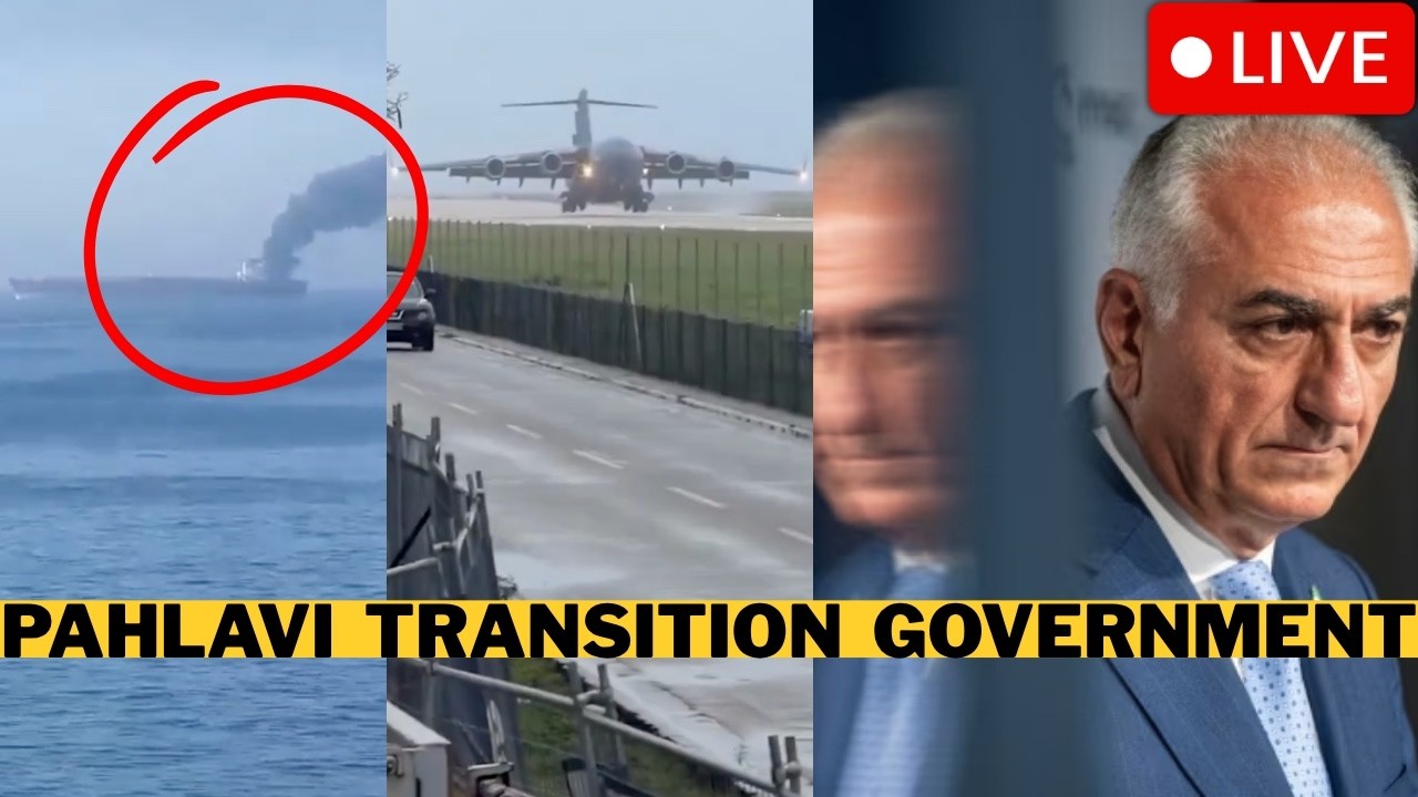 ⁣LIVE: Iran War High Alert - Israel Activate Shelters - Pahlavi Pushes Transition Government Plans