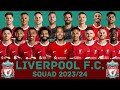 Liverpool fc squad season 202324  liverpool fc  footworld