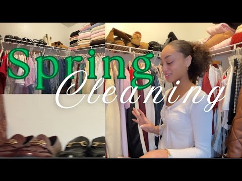 cleaning out my entire closet - YouTube