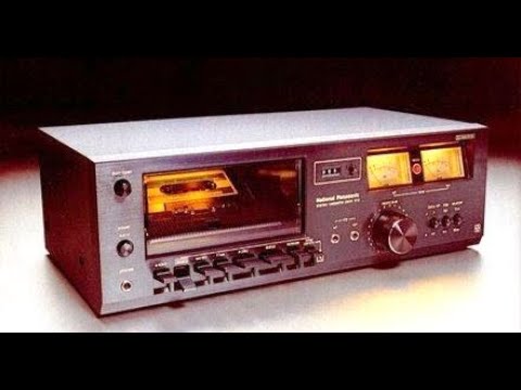 Platine Cassette Vintage National Panasonic 612 - À Restaurer Ou Pour Pièces