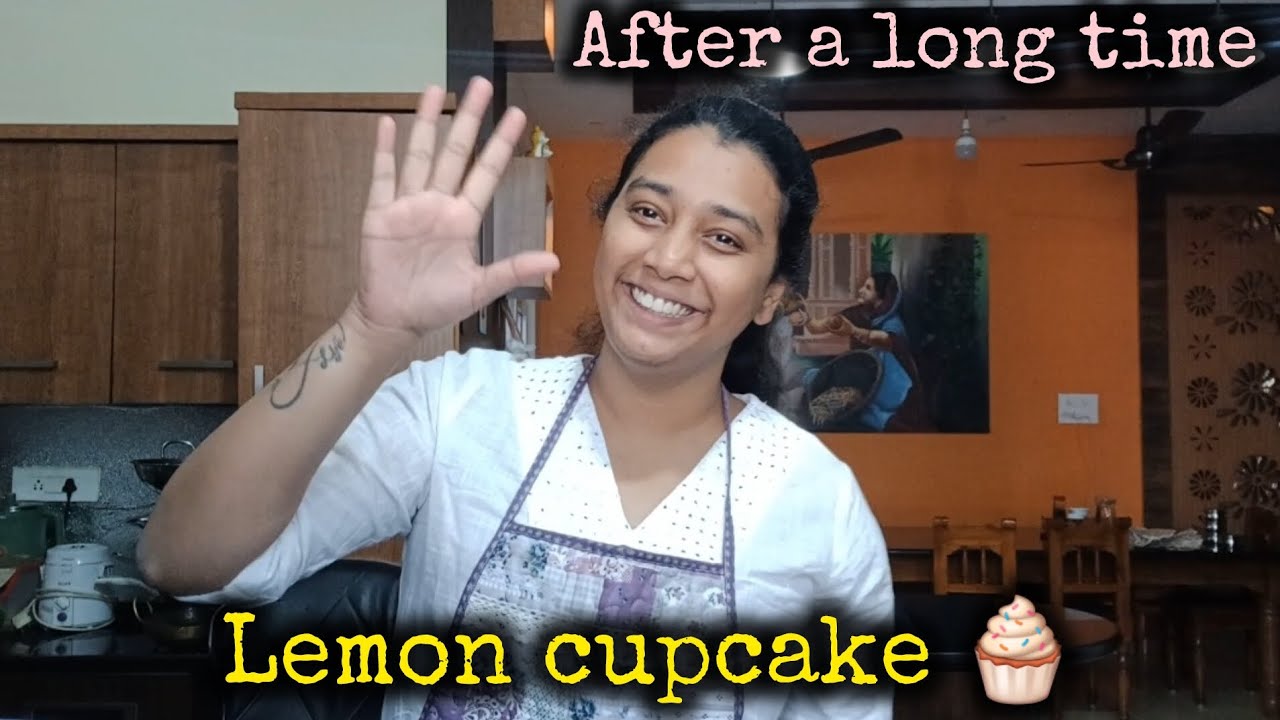 A Good news and Lemon cupcake 🧁 😋