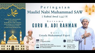 Peringatan Maulid Nabi Muhammad SAW 1447 H di Musholla An Noor Aida Bersama Guru Adi Rahman