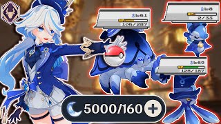 I SPENT 5000 RESIN to turn FURINA into a POKEMON TRAINER | Genshin Impact