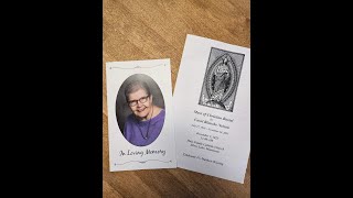 Grandma Carol Nelson's (Lynch, Weber) Funeral Service (edited - volume boosted)