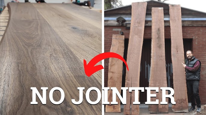 How to Make a Table Top Without a Jointer 