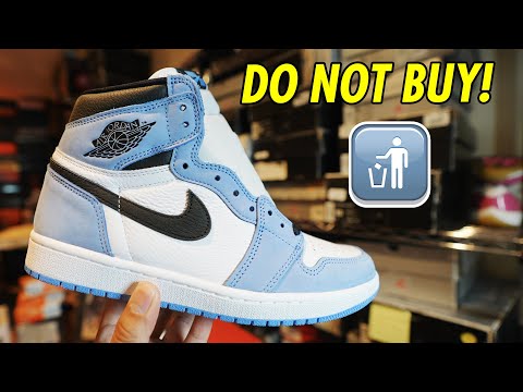 AIR JORDAN 1 'UNIVERSITY BLUE' REVIEW (WATCH BEFORE YOU BUY)