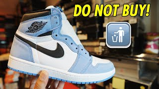 AIR JORDAN 1 UNIVERSITY BLUE REVIEW WATCH BEFORE YOU BUY