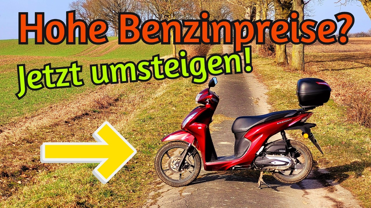 Hohe Spritpreise? Jetzt umsteigen und ROLLER fahren!