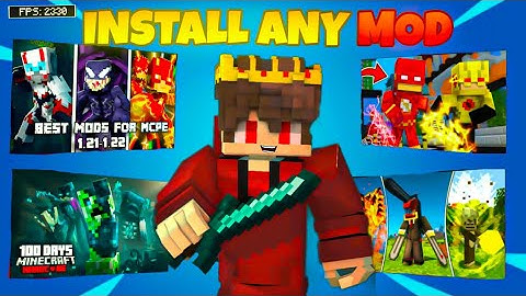 Easy Trick To Import Mods In Minecraft PE | Zip File And Folder File Import In Mcpe |