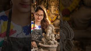 ✨ Crafting Lord Ganesha with devotion, creativity, and attention to every detail.
